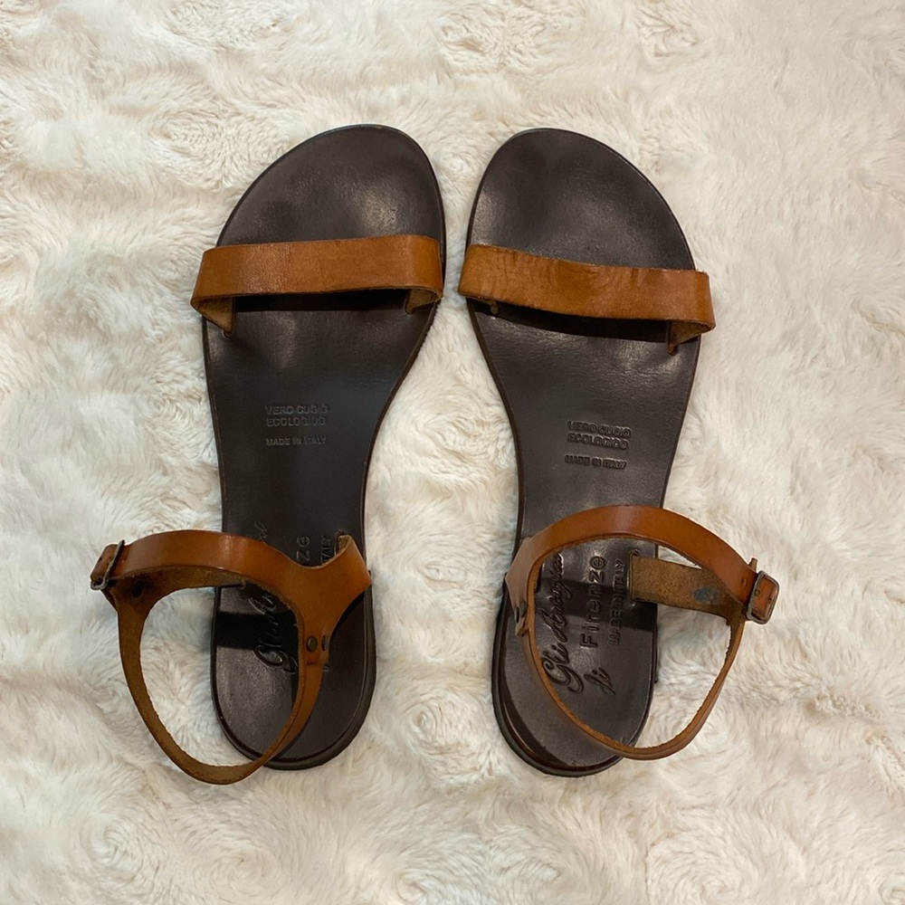 Genuine Leather Sandals from Italy